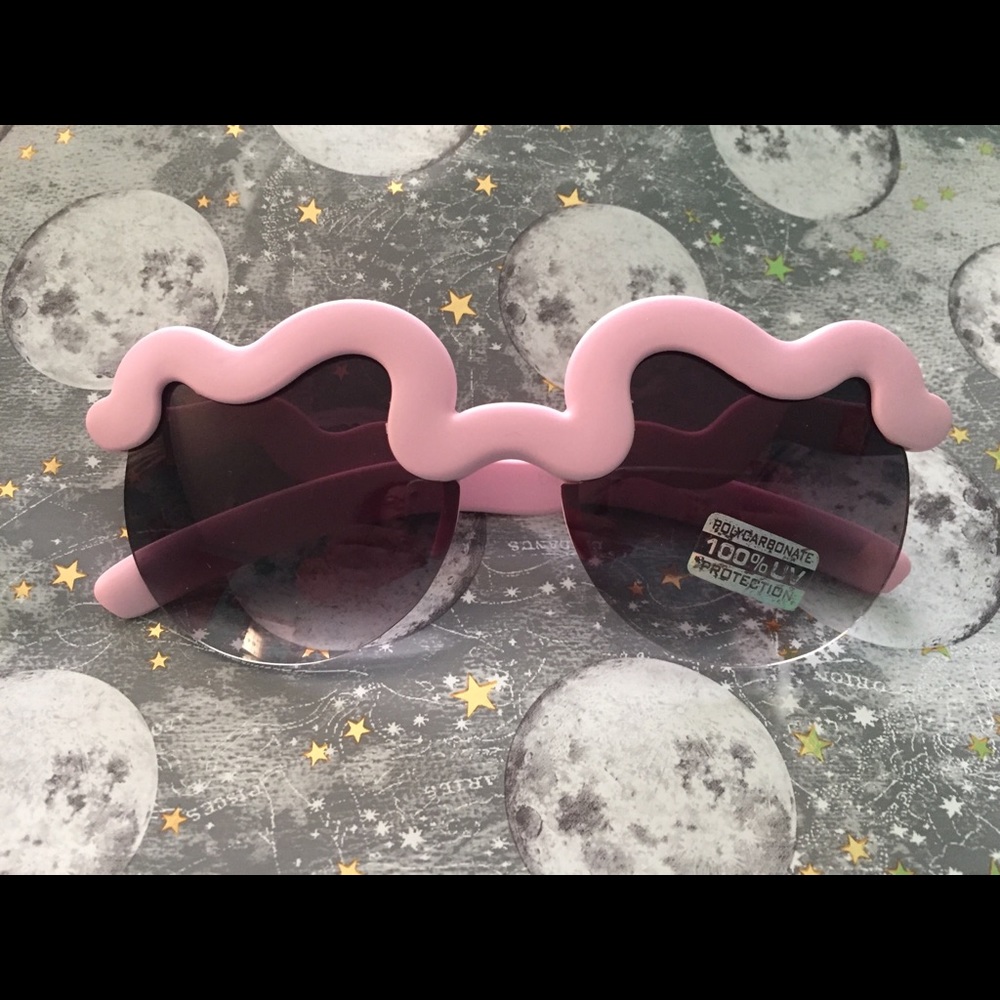 ban.do Pink Squiggle Sunglasses by zero uv